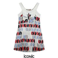 iCONiC MAISAE TOP #3016 เสื้อยาว ผ้าซาติน แต่งระบาย อก32" ยาว30" มีตำหนิลายพิมพ์ เสื้อแฟชั่น เสื้อแฟชั่นผญ เสื้อออกงาน เสื้อทำงาน เสื้อไฮโซ