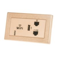 300Mbps Wireless Wall AP สำหรับโรงแรมงอกงามแมนชั่นสำนักงานห้องพัก USB Charge Access Point WiFi RJ45เครื่องกระจายสัญญาณ Repeater