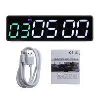 Portable Gym Timer Interval Timer Workout Fitness Clock CountdownUPStopwatch Magnetic &amp; USB Rechargable 4 Types