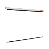 iScreen Projector Wall Screen 100 นิ้ว 4:3 จอโปรเจคเตอร์ รุ่น แขวนมือดึง (80 x 60 inch) (204 x 152 cm) จอม้วนเก็บอัตโนมัติ