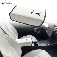 hot【DT】 Car Armrest Cover Central Interior Accessories Tesla 3 Y 2017 2018 2019- 2023