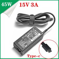 15V 3A 45W อะแดปเตอร์ USB ชนิด C สำหรับ X2 HP Spectre 12-A000 13-V000 Charger Laptop TPN-CA01 918337-002 844205-850