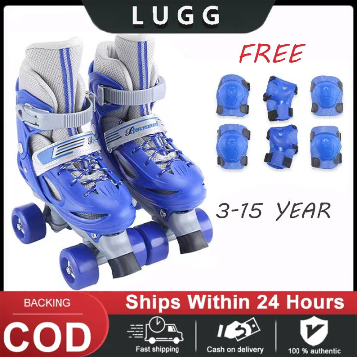 Lugg【cod】the New Roller Skates Adjustable Double Row Skate Roller 4