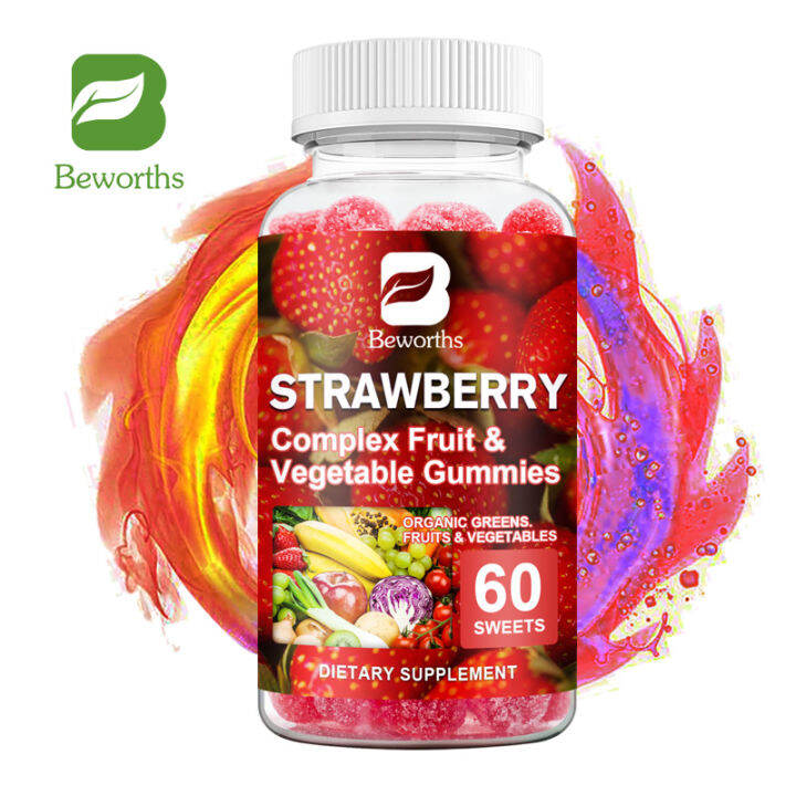 BEWORTHS Natural Organic Strawberryflavor Compound Fruit&Vegetable