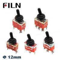 15A 250V ON-OFF ON-ON-OFF-ON SPST SPDT DPDT Power Rocker Toggle Switch Waterproof Cap Electrical Circuitry  Parts