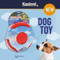 Kanimal Dog Toy  ของเล่นสุนัข ฟริสบี้ จานร่อน ขนาด 20x20 ซม.ลอยน้ำได้  Rubber Flying Frisbee (86099)