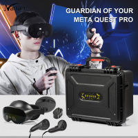 【New product】Storage Case Large Capacity Waterproof Safety Suitcase Portable Boxes Compatible For Meta Quest Pro Vr Glasses