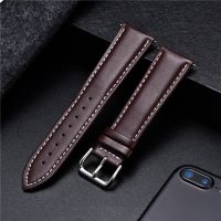 【CC】 Business Soft Watchband Leather Calfskin Men Band Accessories 16mm 18mm 20mm 22mm 24mm