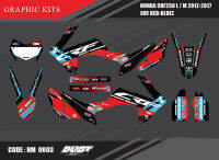 สติ๊กเกอร์วิบาก Honda CRF 250 L ทั้งคัน Graphic kit สติ๊กเกอร์เคลือบเงา สุดคุ้ม