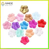 VHGG 100pcs Party Supplies Home Decoration Wedding Scrapbook Accessory Roses Petal Artificial Flowers Five-petal Flower