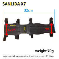 SANLIDA X7 Arm guard อุปกรณ์โบว์ปลอกแขนสำหรับขี่จักรยานทำจากหนังระดับเริ่มต้น