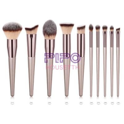 แต่งหน้า H02 brush set เซต10ชิ้น แปรงปัดแก้ม แปรงไฮไลท์ แปลงแต่งหน้า ขนนุ่มมากกกกก☘️ pp99.