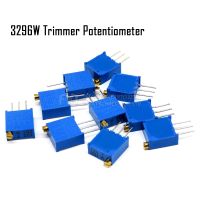 ✹ 10PCS 3296W potentiometer precision adjustable resistance multi-turn trimming 1K 2K 5K 10K 100K 103 100R Trimmer Potentiometer