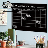 MARS Weekly Plan Wall Sticker With 4Pcs Chalks Removable Blackboard Calendar Decal For Home Office School