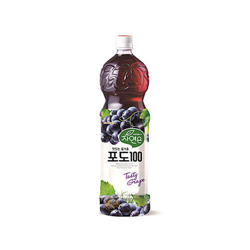 Woongjin Grape Juice Drink 1500ml(1.5L) Korean Foods Korean Products