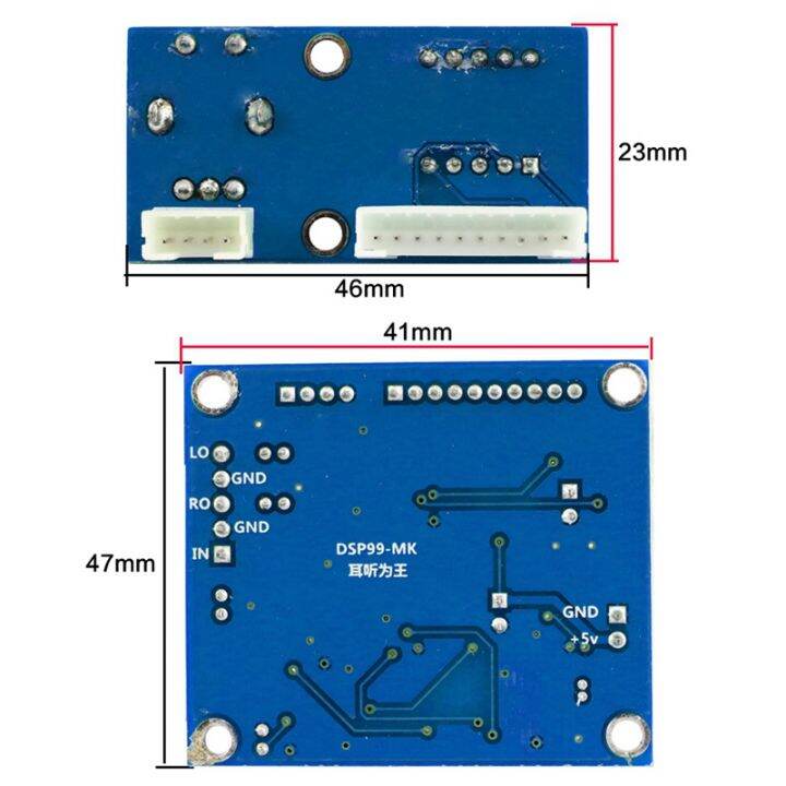 dsp-โมดูลเสียงก้องดิจิตอล-แผงเสียงก้องคาราโอเกะสเตอริโอ-dc-5v-karaok-mixer-effector-โมดูล0-99เอฟเฟกต์