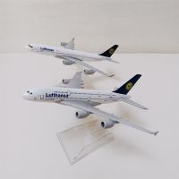 Air Germany Lufthansa Airbus 340 380 A340 A380สายการบิน1/400รถยนต์ไดคาสโมเดลเครื่องบินเครื่องบินโลหะผสมเครื่องบินของเล่นขนาด16ซม.