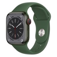 สายซิลิโคนสำหรับสายคาด Apple Watch 44Mm 45Mm 41Mm 40Mm 38Mm 42Mm สร้อยข้อมือกีฬา Correa IWatch Series 6 5 SE 7 8 Ultra 49Mm