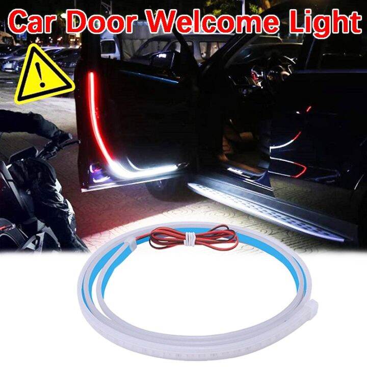 Universal LED Car Door Opening Warning Light Lights Strip LED