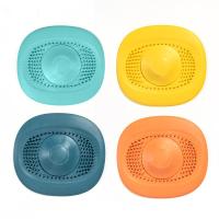 Press Type Floor Drain Deodorant Cover Washbasin Sink Filter Hair Plug Deodorant Pipe Sealing Plug Kitchen/Bathroom Accessories