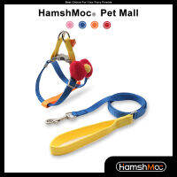 HamshMoc Quick Fit Dog Harness And Leash Set Step In Pet Puppy สายรัดปรับระดับได้ Soft Dog Leash สำหรับสุนัขขนาดเล็ก