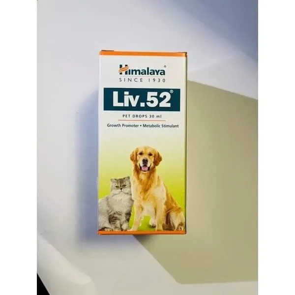 Product details of Himalaya Liv 52 Vet Drops for Dogs Cats (30ml)bIu