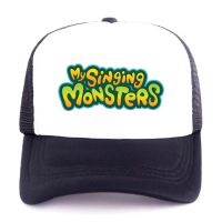 My Singing Monsters Wubbox Kanak-Kanak Net หมวกเบสบอลผู้ชายสบายหมวกตกปลาหมวกแก๊ปโผล่หมวกกันแดดระบายอากาศได้ปรับได้