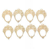 Antanciepp 30ชิ้น Filigree Wraps งานฝีมือข้อต่อโลหะจี้เสน่ห์ทำมือเครื่องประดับ