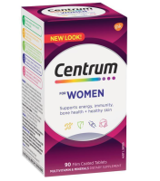 Centrum Vitamin For Women 90 Tablets .