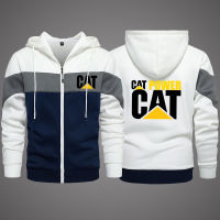 【CW】2022 New Cat Caterpillar Tractor Mens Clothing Sweatshirts Male Jackets Fleece Warm Hoodies Quality SportWear Harajuku Outwear