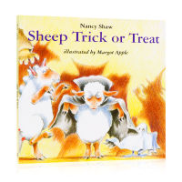 Original English Picture Book Sheep trick or treat trick or treat paperback funny and humorous catchy childrens Enlightenment Book HMH published