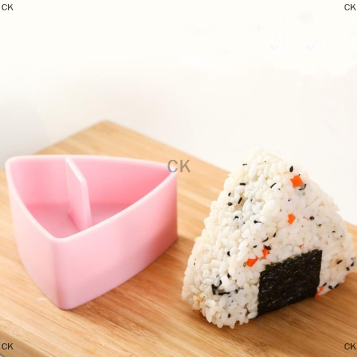 ck-sushi-mold-onigiri-ข้าวบอลอาหารกดสามเหลี่ยมซูชิ-maker-แม่พิมพ์ซูชิ-kit