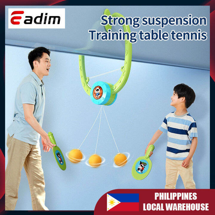 Suspended Ball Trainer 2 rackets and 6 practice balls table tennis