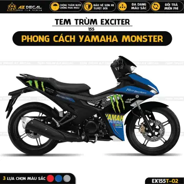 Tem Exciter 155 VVA phiên bản Monster Energy MotoGP