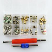 [HOT XIJXLKLKWMN 516] 102Pcs รถ Air Conditioner Valve Cores Assortment A/c AC Shrader Valve Core Amp; เครื่องมือ R134 R12 HVAC วาล์วชุดอุปกรณ์เสริมอัตโนมัติ