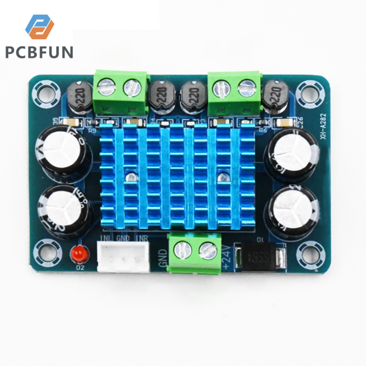 pcbfun-xh-a282ออกเครื่องขยายเสียงบอร์ด-dc12-24v-ดิจิตอลพลังสูง50w-2