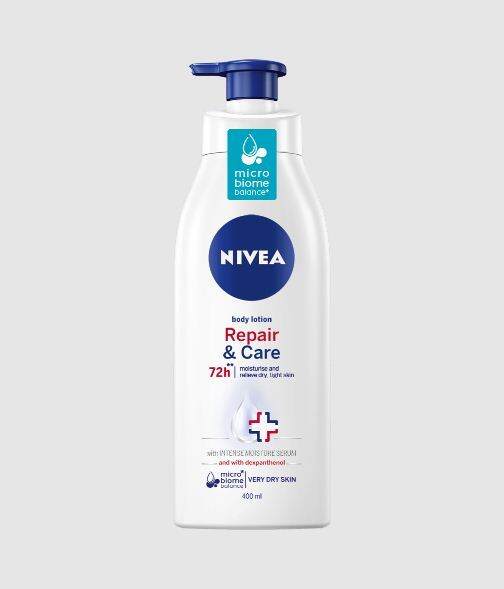 Nivea Repair & Care Body Lotion 400ml for Very Dry Skin Lazada