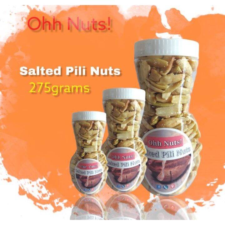 PILI NUT SEXY BOTTLE SALTED PILI NUTS 275GRAMS (BIG BOTTLE) Lazada PH