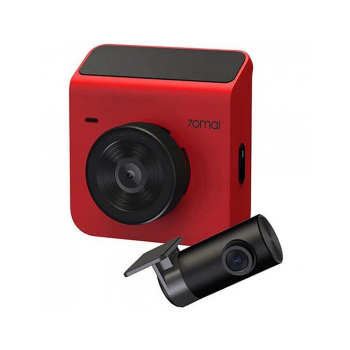 70mai-dash-cam-a400-red-rc09-set-ชุดกล้องติดรถยนต์-สีแดง-หน้า-หลัง-ของแท้-ประกันศูนย์-1ปี