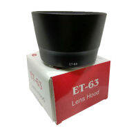 1 ชิ้น ET-63 ET63 กล้อง Bayonet Lens Hood สำหรับ Canon EF-S 55-250mm f/4-5.6 IS STM 58 มม. เลนส์แพคเกจกล่องหมายเลขติดตาม-ferrutghggf