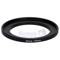 Step Up Ring 46-58mm แหวนโลหะแปลงขนาดเกลียวเลนส์ 46 มม. ไปเป็น 58 มม.