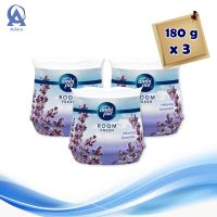 Ambi Pur Gel Lavender 180 g x 3. แอมบิเพอร์ เจลปรับอากาศ กลิ่นลาเวนเดอร์ 180 กรัม x 3 ชิ้น