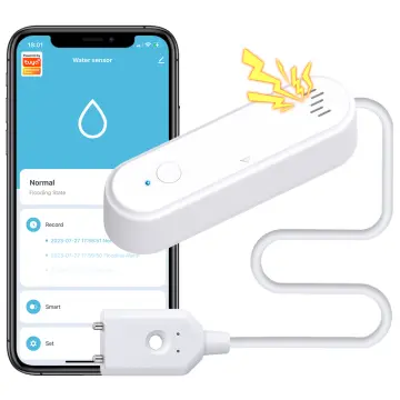 Tuya Smart Home WiFi Water Leak Detector Leakage Alarm Flood Sensor Smart  Life APP Water Alert