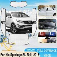 คลุมทั้งหมดบังแดดสำหรับ Kia Sportage SL 2011 ~ 2015กระจกหน้ารถยนต์กระจกบังแดดรอบทิศทางอุปกรณ์เสริมรถยนต์2013 2012