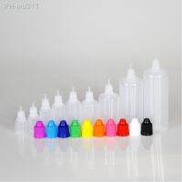 【YF】▲  10Pcs 5/10/15/20/30/50/100/120ml LDPE Plastic Dropper Bottle Eliquid juice Squeezable with 1 Funnel