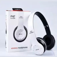 ?สไตล์แฟชั่น? ราคาสุดช๊อค!!! หูฟังบลูทูธหูฟังไร้สาย Headphone Stereo รุ่น P47 หูฟังบลูทูธ หูฟังเบสหนักๆ หูฟัง เกมมิ่ง