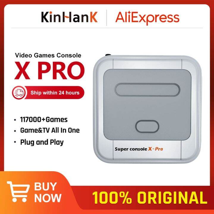 KINHANK Super Console X Pro Retro Game Console Support 70 Emulators ...