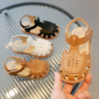 Girls Sandals Summer Fashion Cut Outs Love Baby Girl Shoes Boys Beach Sandals2023