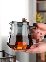 ☢☁♞ Glass teapot lateral put single pot of boiled tea is the household utensils suit filter surround furnace boiling