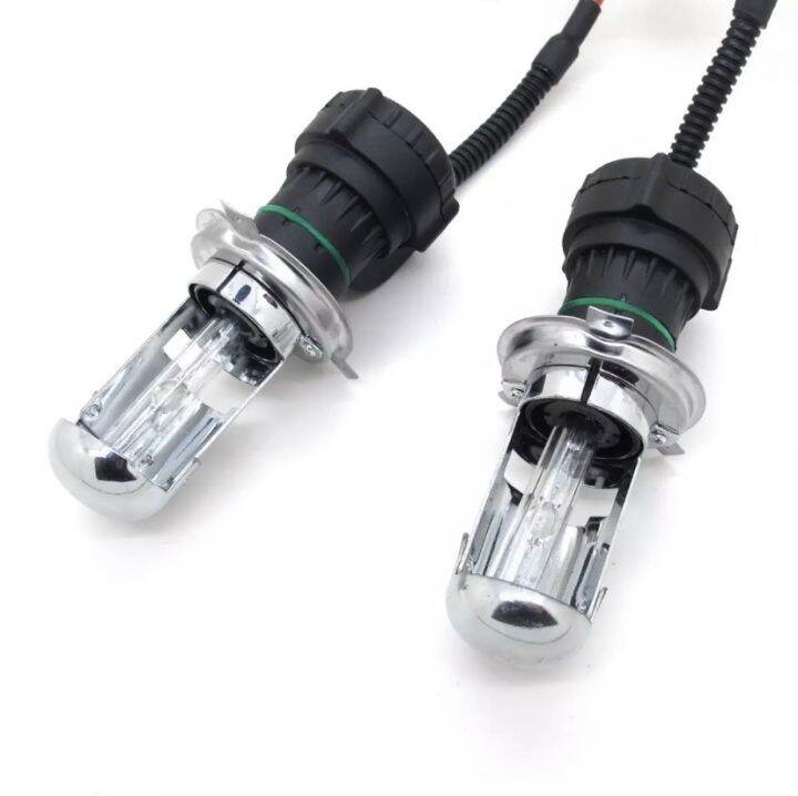 auto-style-หลอดไฟ-xenon-hid-เฉพาะหลอด-1คู่-พร้อมh4slide-ขั้วh4-h-l-มีค่าสี-4300k-6000k-8000k-10000k-12000k-30000k-ไฟหน้ารถยนต์-พร้อมติดตั้ง